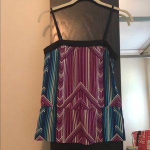Trina Turk Geometric Tank Size 0
